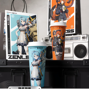 Cha Panda × Zenless Zone Zero Collaboration Seed, Orphie Acrylic Keychain, Badge, HD Card and Laser Ticket | Zenlesszonezero.toys