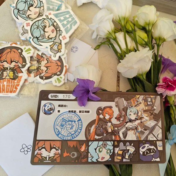 Zenless Zone Zero Theme Store Limited Peripheral Seed Orphie Four-Leaf Clover Card Postcard Collectible
