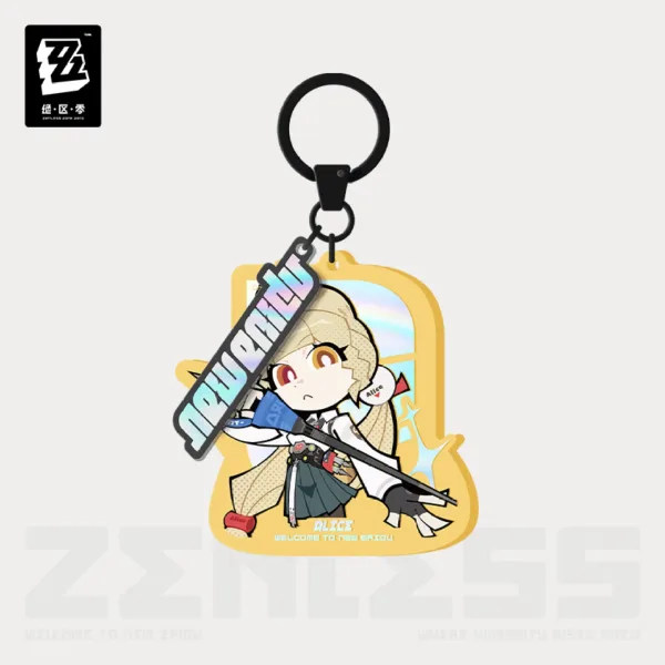 Zenless Zone Zero New Eridu Spook Shack Chibi Acrylic Keychain (DEC 2026) | Zenlesszonezero.toys