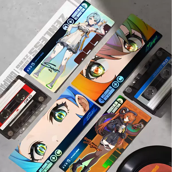 Cha Panda × Zenless Zone Zero Collaboration Seed, Orphie Acrylic Keychain, Badge, HD Card and Laser Ticket | Zenlesszonezero.toys