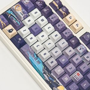 Zenless Zone Zero Toys Hugo Vlad Keycap Game Character & Hugo Vlad Display Keyboard ZZZ 128 Keycap