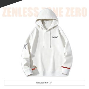 Zenless Zone Zero Ellen Joe Windbreaker ZZZ Shark Unisex Hoodie Zenless Fan Merch | Zenlesszonezero.toys