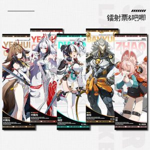 Zero Zone Zero Ye Shun­guang, Zhao, Banyue, Dialyn Laser Ticket, Badge Full Set