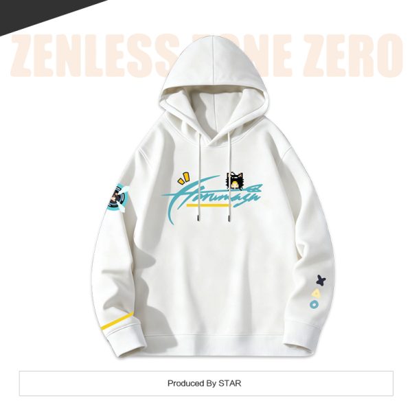 Zenless Zone Zero Asaba Harumasa Windbreaker ZZZ Harumasa Unisex Hoodie Zenless Fan Merch