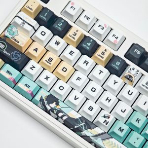 Zenless Zone Zero Toys Asaba Harumasa Keycap Game Character & Asaba Harumasa Display Keyboard ZZZ 138 Keycap