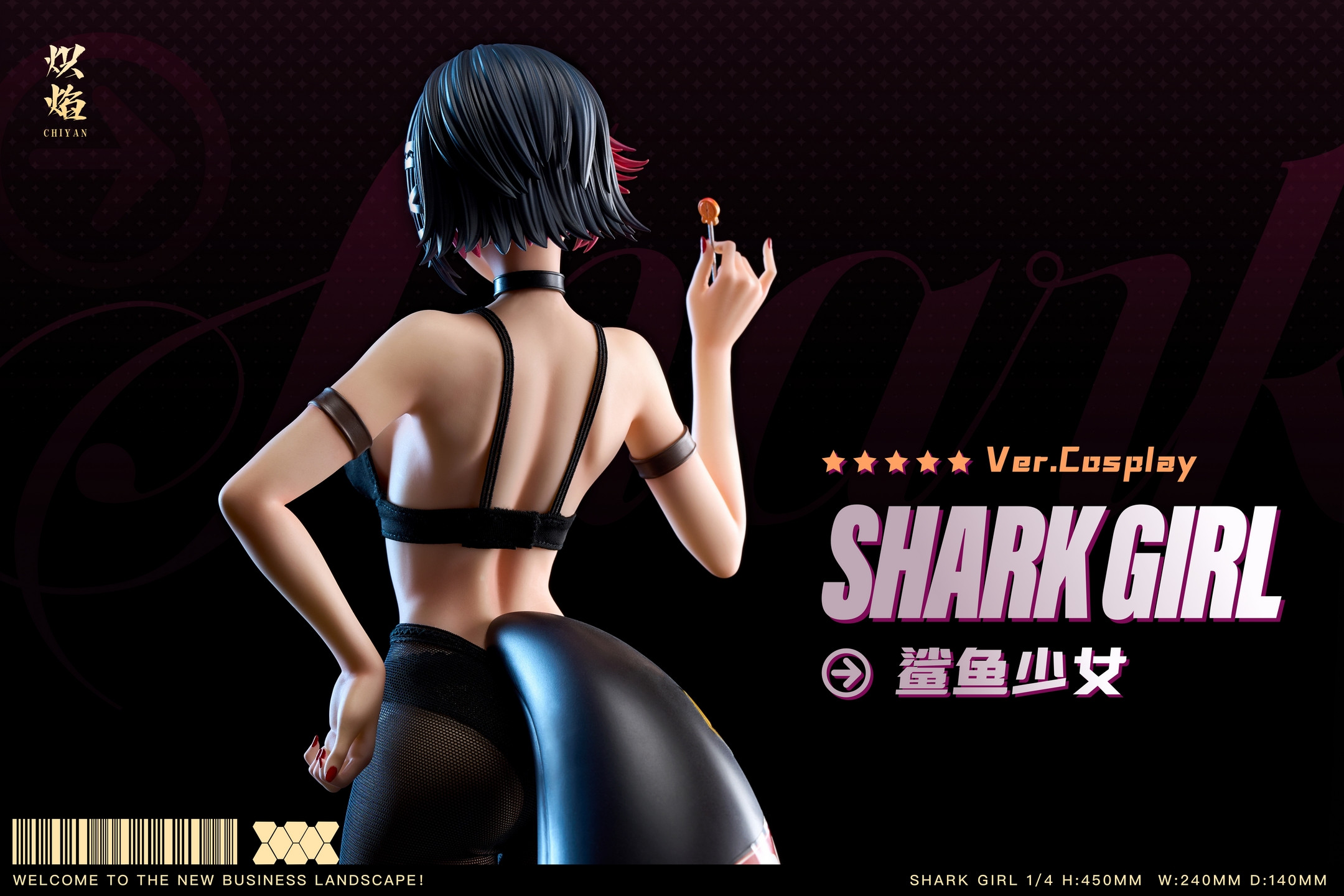 ZaoHua Studio Zenless Zone Zero Shark Girl Ellen Joe Resin Statue [ PRE-ORDER ]