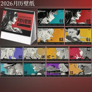 2026 Zenless Zone Zero Character Calendar Room Desktop Decoration Gifts