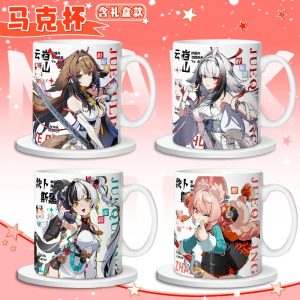 Zenless Zone Zero Ye Shun­guang, Dialyn, Banyue, Zhao Mug ZZZ Coffee Cup
