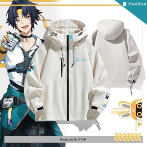 Zenless Zone Zero Asaba Harumasa Windbreaker ZZZ Harumasa Unisex Hoodie Zenless Fan Merch