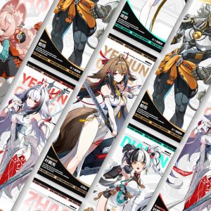 Zero Zone Zero Ye Shun­guang, Zhao, Banyue, Dialyn Laser Ticket, Badge Full Set