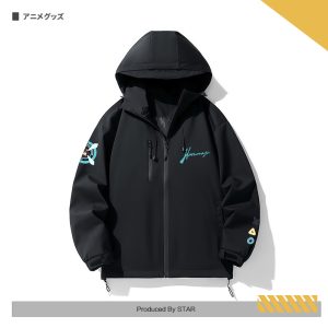 Zenless Zone Zero Asaba Harumasa Windbreaker ZZZ Harumasa Unisex Hoodie Zenless Fan Merch