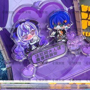 Zenless Zone Zero Vivian & Belle Acrylic Standee with Small Theater Stage Box Acrylic Fan Merchandise