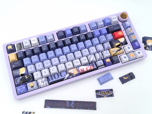 Zenless Zone Zero Toys Hugo Vlad Keycap Game Character & Hugo Vlad Display Keyboard ZZZ 140+ Keycap
