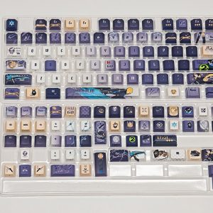 Zenless Zone Zero Toys Hugo Vlad Keycap Game Character & Hugo Vlad Display Keyboard ZZZ 128 Keycap