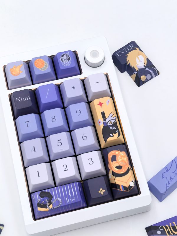 Zenless Zone Zero Toys Hugo Vlad Keycap Game Character & Hugo Vlad Display Keyboard ZZZ 140+ Keycap