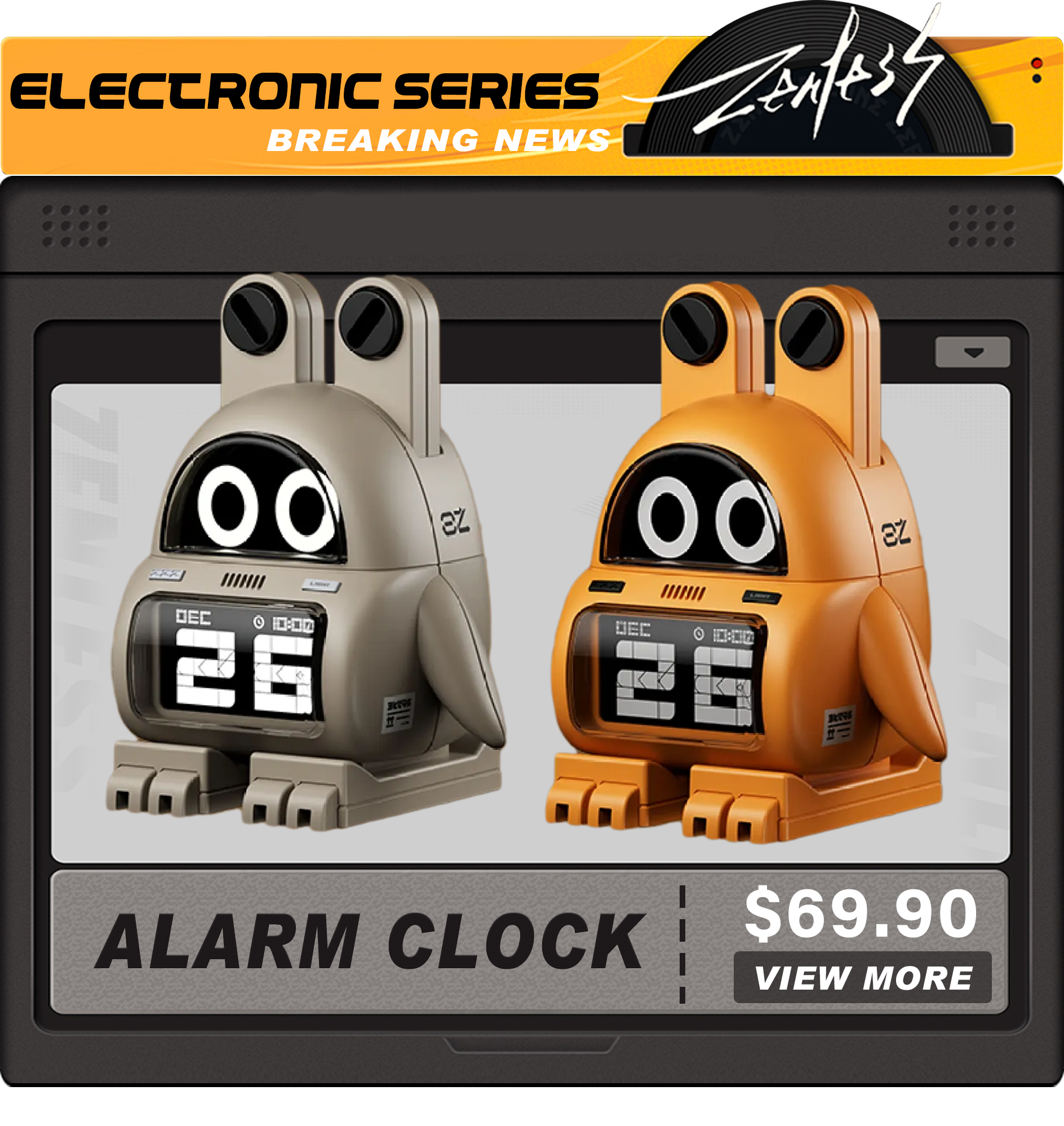 Zenless Zone Zero Enne Tabletop Series Bangboo Electronic Calendar Alarm Clock (Jan 2026)