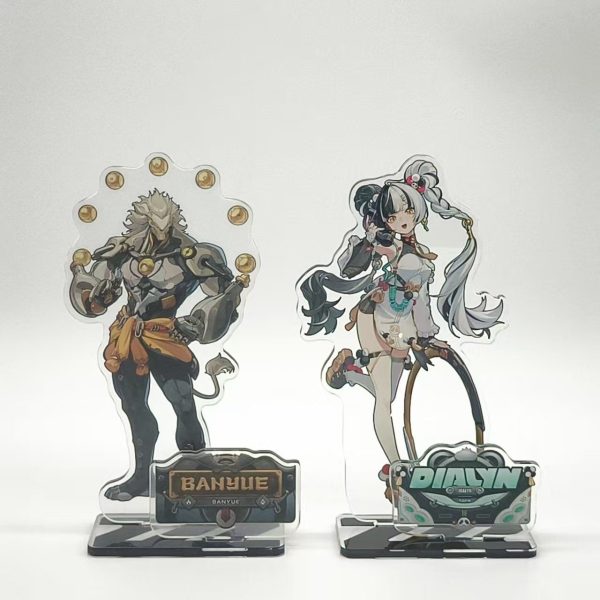 Anime Standee Zenless Zone Zero ZZZ Ye Shunguang, Dialyn, Banyue, Yidhari, Lucia, Ju Fufu Acrylic Standee