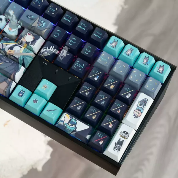 Zenless Zone Zero Toys Hoshimi Miyabi Keyboard ZZZ Game Keyboard | Zenlesszonezero.toys