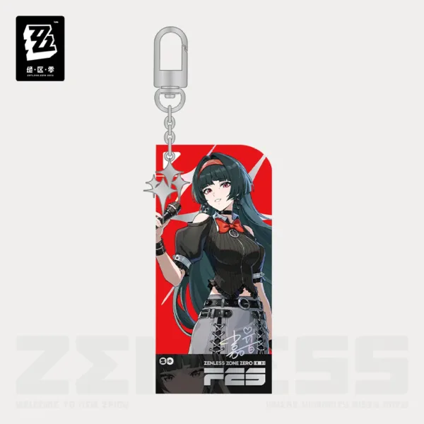 Zenless Zone Zero FES Garden Brilliance Engraving Series Acrylic Keychain [Official Merchandise] (Jan 2026) | Zenlesszonezero.toys