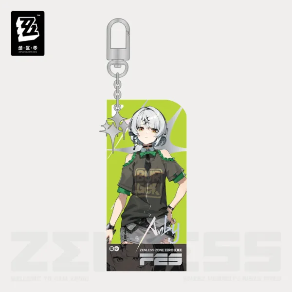 Zenless Zone Zero FES Garden Brilliance Engraving Series Acrylic Keychain [Official Merchandise] (Jan 2026) | Zenlesszonezero.toys