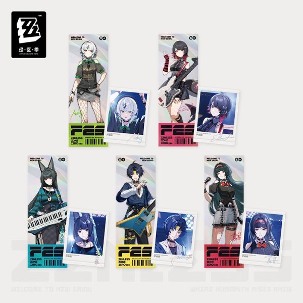 Zenless Zone Zero FES Garden Brilliance Engraving Series Laser Ticket Set [Official Merchandise] (Jan 2026) | Zenlesszonezero.toys