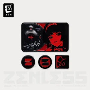 Zenless Zone Zero FES Garden Brilliance Engraving Series Metal Badge Set [Official Merchandise] (Jan 2026) | Zenlesszonezero.toys