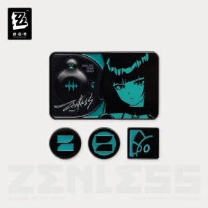 Zenless Zone Zero FES Garden Brilliance Engraving Series Metal Badge Set [Official Merchandise] (Jan 2026) | Zenlesszonezero.toys