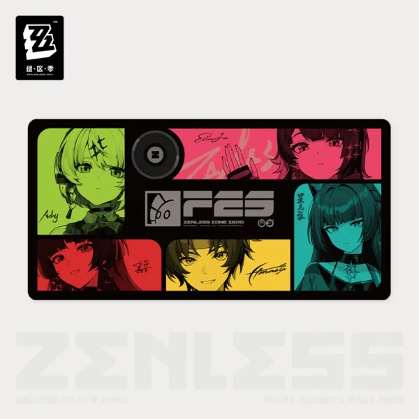 Zenless Zone Zero FES Garden Brilliance Engraving Series Mouse Pad [Official Merchandise] (Jan 2026) | Zenlesszonezero.toys