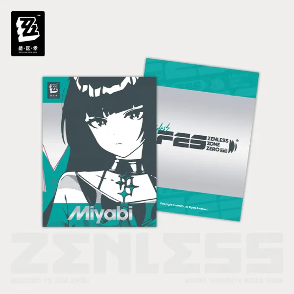 Zenless Zone Zero FES Garden Brilliance Engraving Series Silver folder [Official Merchandise] (Jan 2026) | Zenlesszonezero.toys