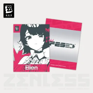 Zenless Zone Zero FES Garden Brilliance Engraving Series Silver folder [Official Merchandise] (Jan 2026) | Zenlesszonezero.toys