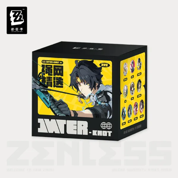 Zenless Zone Zero Tinplate Badge Blind Box - Part 1(Jan 2026) | Zenlesszonezero.toys