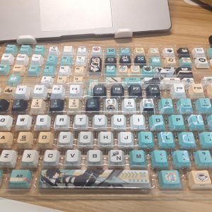 Zenless Zone Zero Toys Asaba Harumasa Keycap Game Character & Asaba Harumasa Display Keyboard ZZZ 138 Keycap