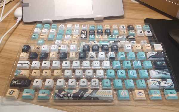 Zenless Zone Zero Toys Asaba Harumasa Keycap Game Character & Asaba Harumasa Display Keyboard ZZZ 138 Keycap