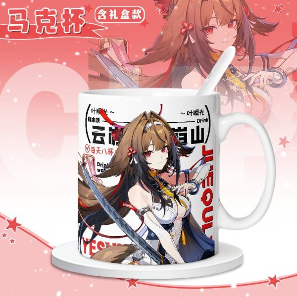 Zenless Zone Zero Ye Shun­guang, Dialyn, Banyue, Zhao Mug ZZZ Coffee Cup