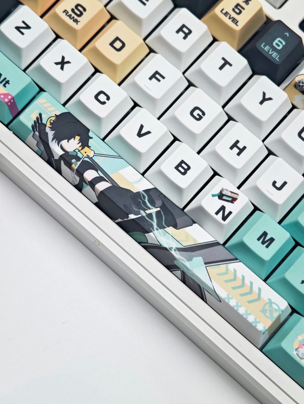 Zenless Zone Zero Toys Asaba Harumasa Keycap Game Character & Asaba Harumasa Display Keyboard ZZZ 138 Keycap