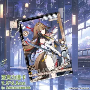 Zenless Zone Zero Ye Shun­guang, Zhao Keychain Acrylic Pendant