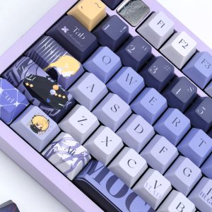 Zenless Zone Zero Toys Hugo Vlad Keycap Game Character & Hugo Vlad Display Keyboard ZZZ 140+ Keycap