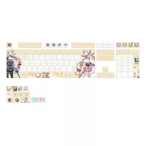 Zenless Zone Zero Toys Alice Thymefield Keycap Game Character & Alice Thymefield Display Keyboard ZZZ 108 Keycap