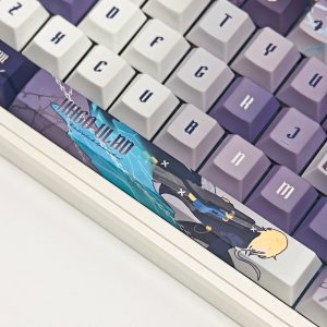 Zenless Zone Zero Toys Hugo Vlad Keycap Game Character & Hugo Vlad Display Keyboard ZZZ 128 Keycap