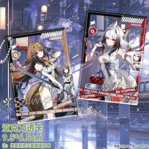 Zenless Zone Zero Ye Shun­guang, Zhao Keychain Acrylic Pendant