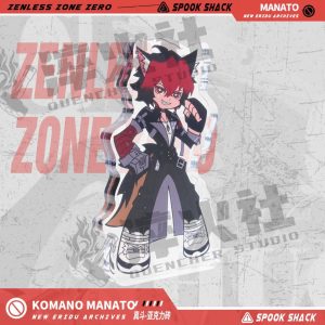 Zenless Zone Zero Komano Manato Mini Acrylic Standee
