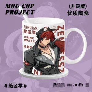 Zenless Zone Zero Yidhari, Manato, Lucia ZZZ Mug Handle Water Cup