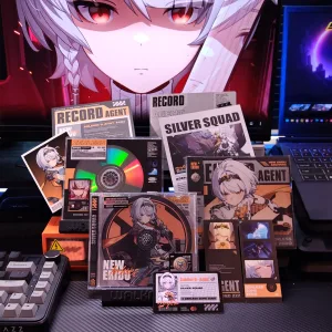 Zenless Zone Zero Toys - Solider 0 Anby Character Archive CD/DVD – Collectible Gift for Fans, Perfect Birthday Present