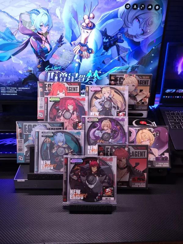 Zenless Zone Zero Toys - Komano Manato Character Archive CD/DVD – Collectible Gift for Fans, Perfect Birthday Present