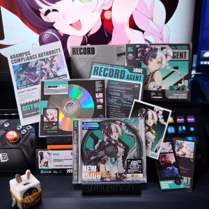 Zenless Zone Zero Toys - Dialyn Character Archive CD/DVD – Collectible Gift for Fans, Perfect Birthday Present