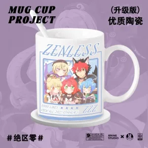 Zenless Zone Zero Yidhari, Manato, Lucia ZZZ Mug Handle Water Cup