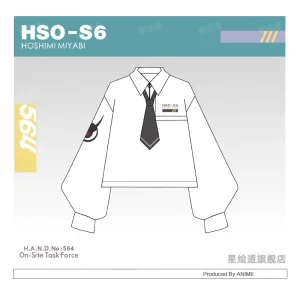 Zenless Zone Zero Hoshimi Miyabi Windbreaker ZZZ Miyabi Hoodie, Long Coat, Shirt, Short Skirt Zenless H.S.0.S.6 Clothes | Zenlesszonezero.toys