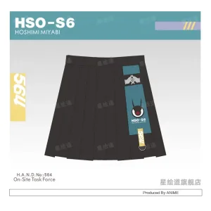 Zenless Zone Zero Hoshimi Miyabi Windbreaker ZZZ Miyabi Hoodie, Long Coat, Shirt, Short Skirt Zenless H.S.0.S.6 Clothes | Zenlesszonezero.toys