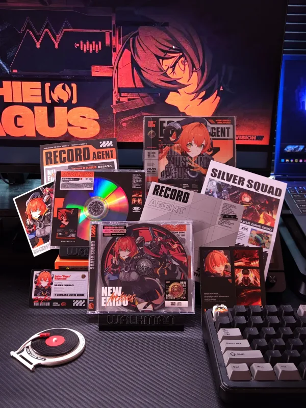 Zenless Zone Zero Toys - Magus Character Archive CD/DVD – Collectible Gift for Fans, Perfect Birthday Present