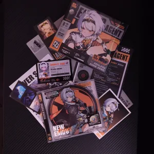 Zenless Zone Zero Toys - Solider 0 Anby Character Archive CD/DVD – Collectible Gift for Fans, Perfect Birthday Present